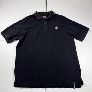 Southpole Logo Polo Shirt Black White Men’s Size XXL